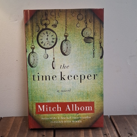 hardback Other - The Time Keeper by - Green Cover Coffee Table Book